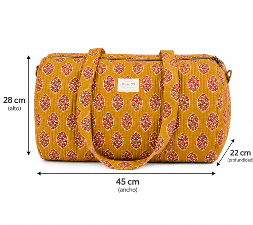 Bolsa de fin de semana MOSTAZA