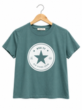 Camiseta Rue MINT logo BLANCO