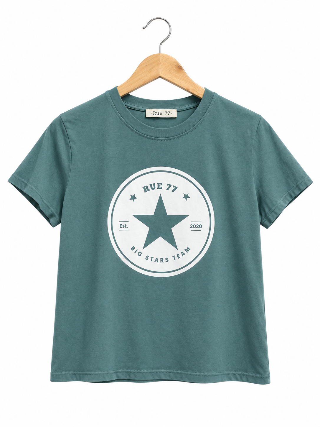 Camiseta Rue MINT logo BLANCO