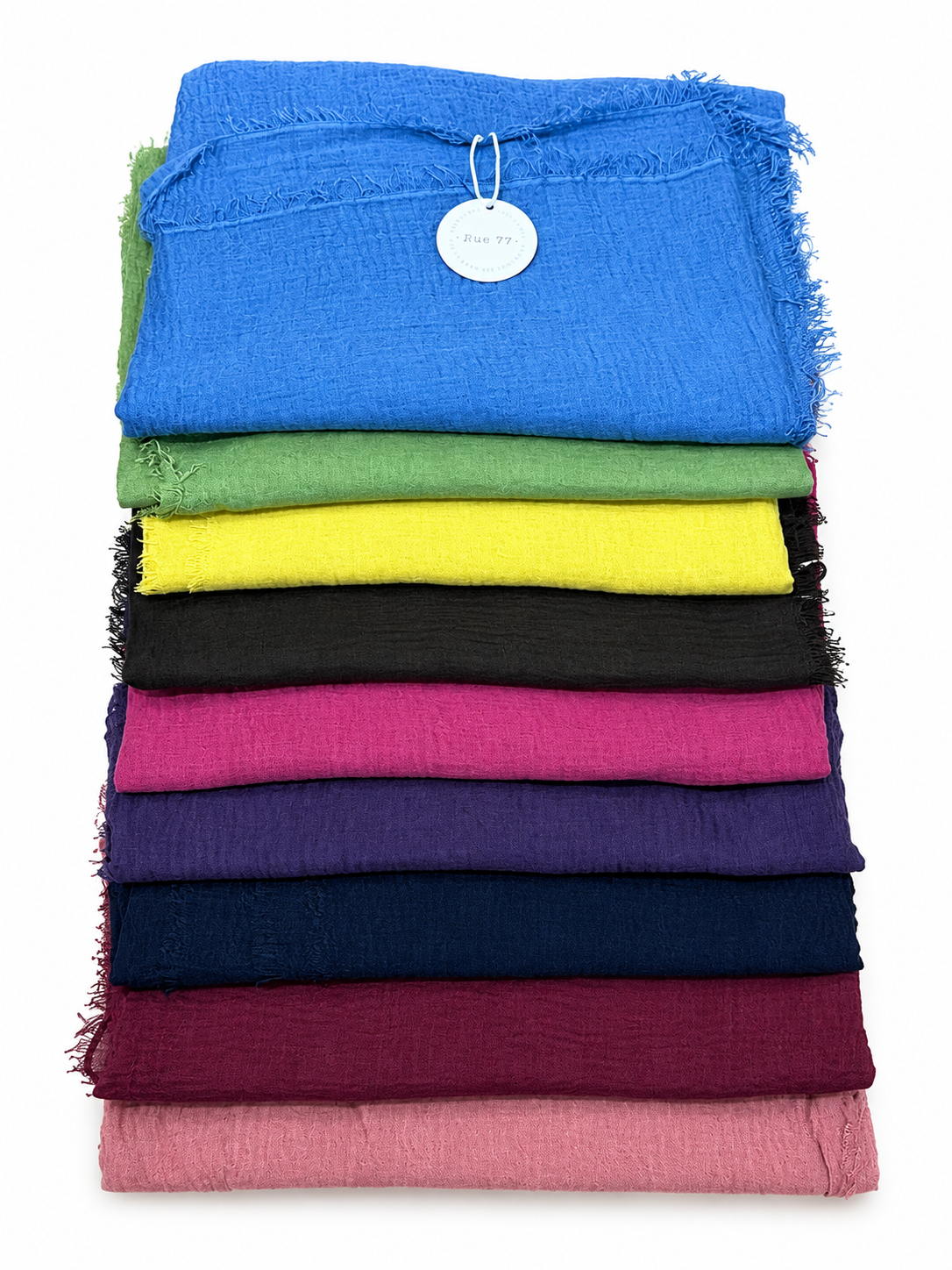 Foulard de colores lisos