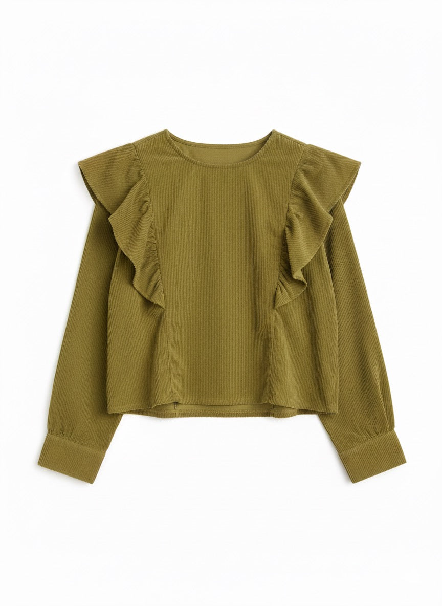 Camisa micro pana teen