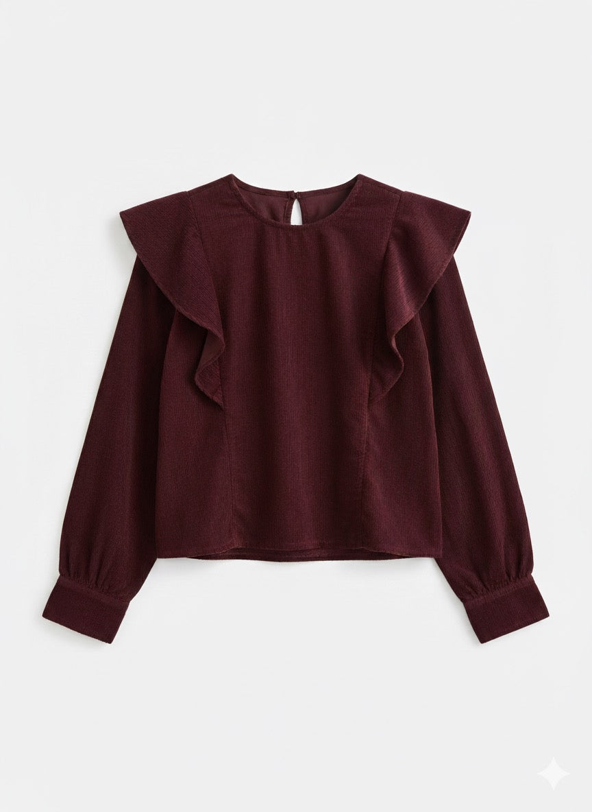 Camisa micro pana teen