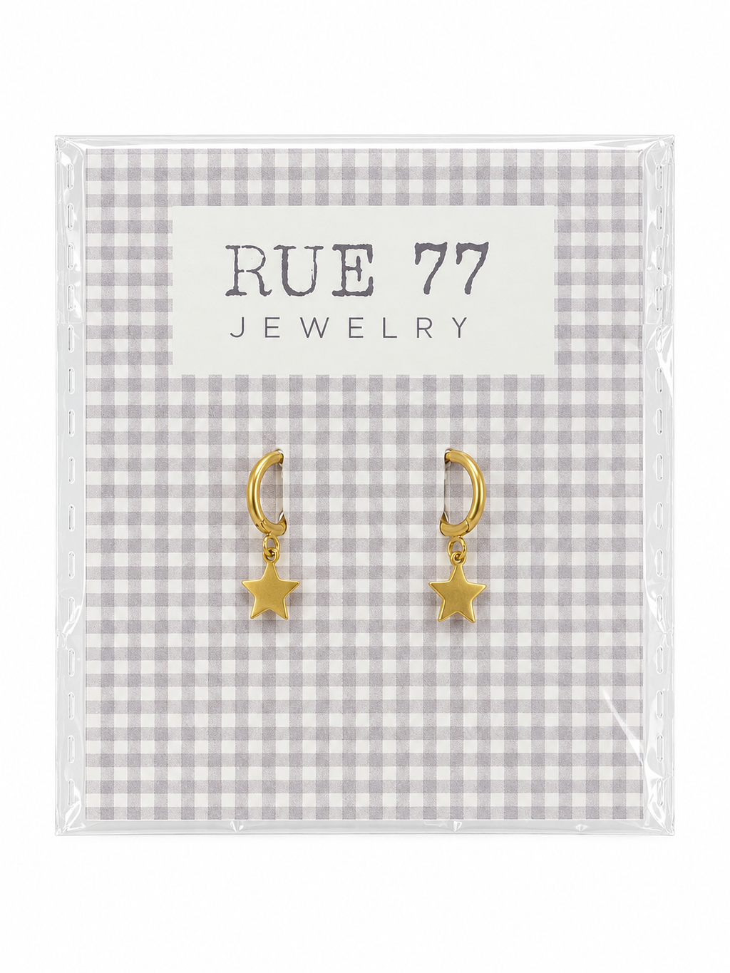 Pendientes estrella mini