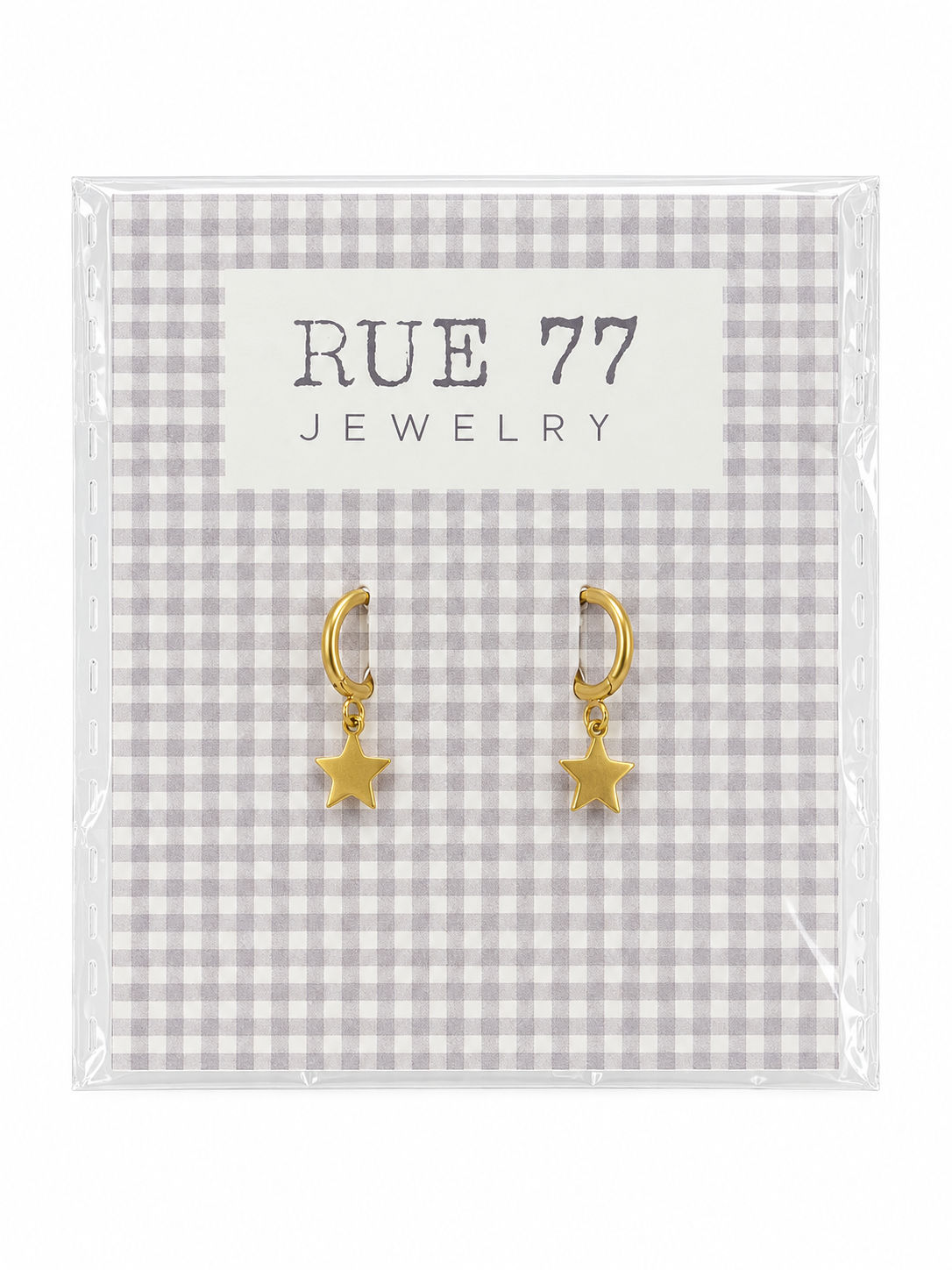 Pendientes estrella mini