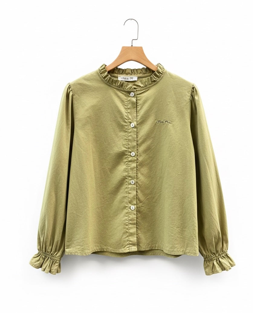 Camisa cuello Mao RUE