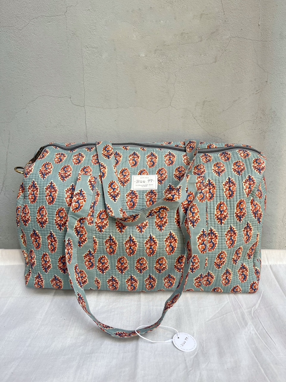 Bolsa de fin de semana tela india