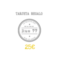 Tarjeta de Regalo  25€