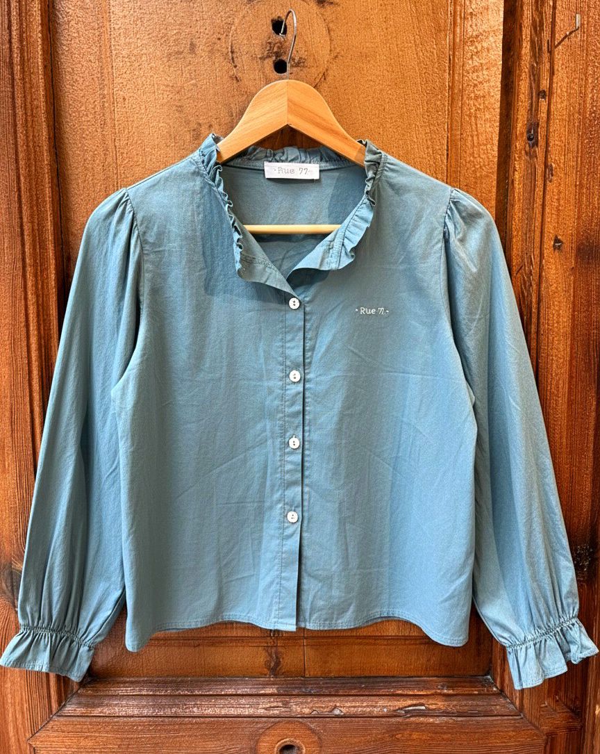 Camisa cuello Mao RUE