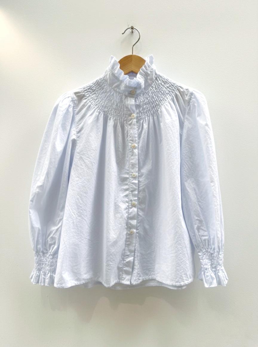 Camisa cuello fruncido