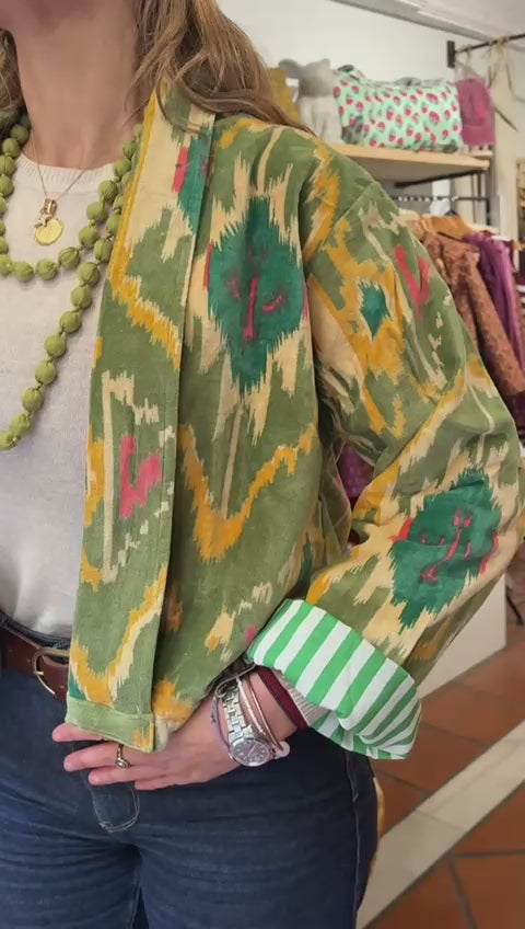 Chaqueta india VERDE