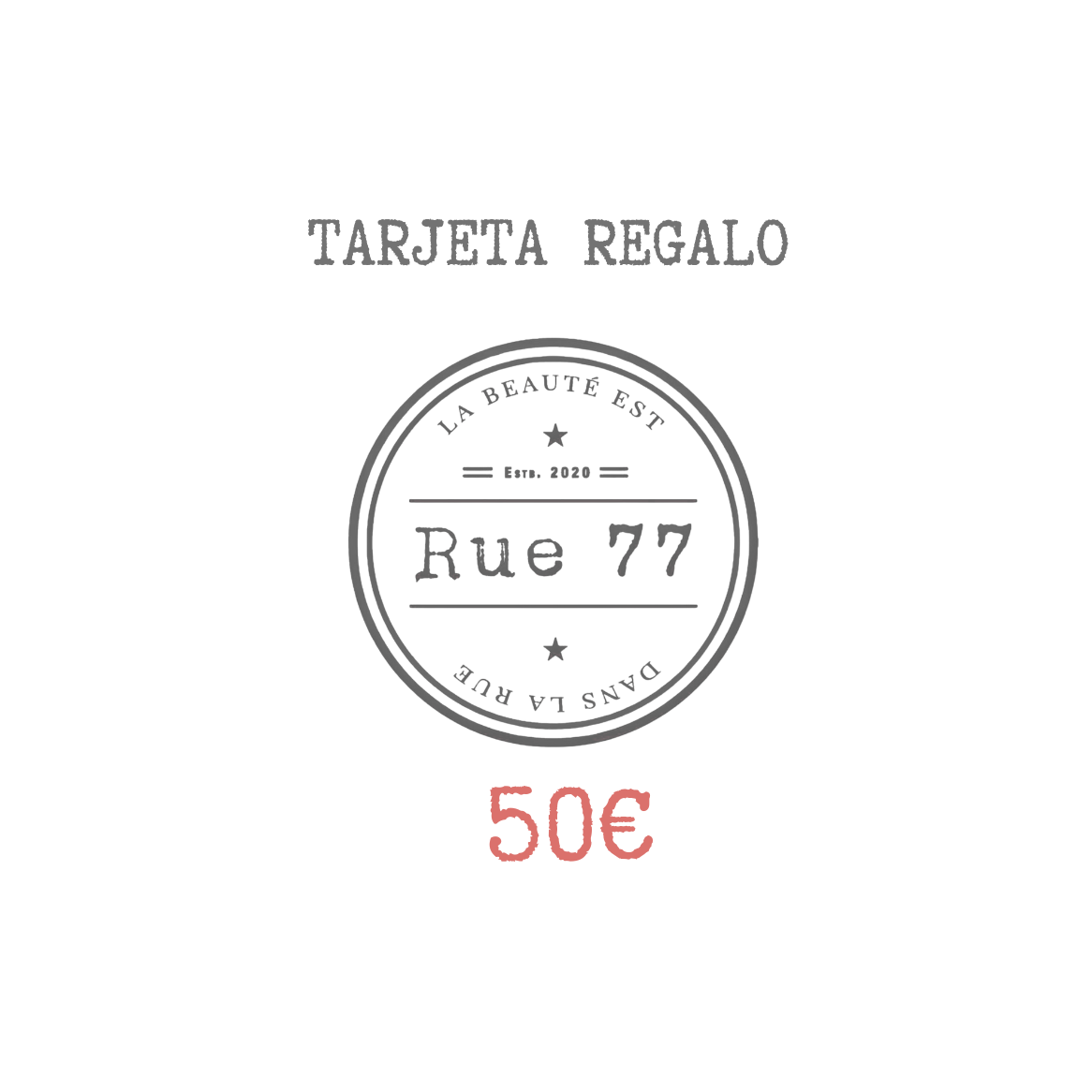 Tarjeta de Regalo  50€